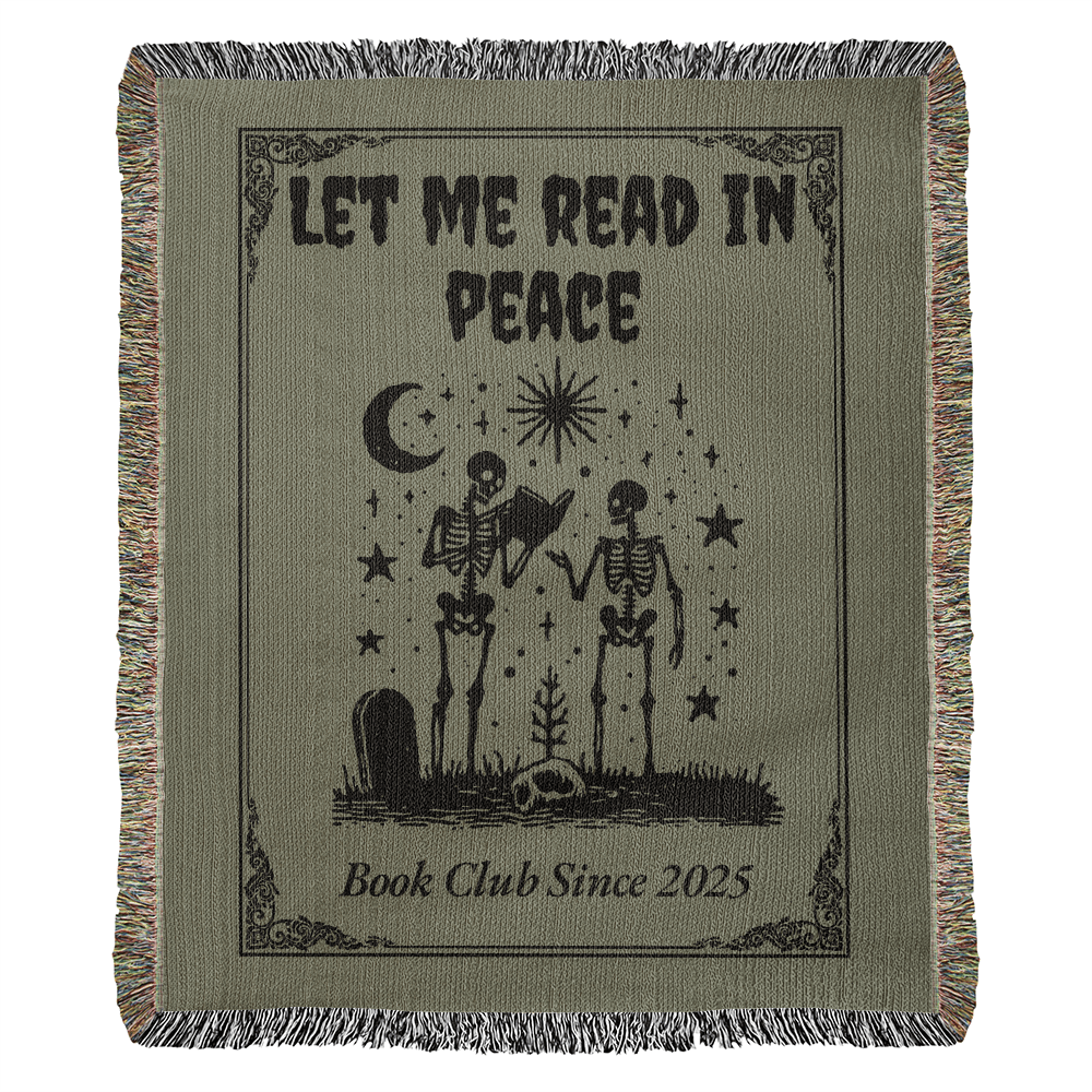 Book Club Woven Blanket
