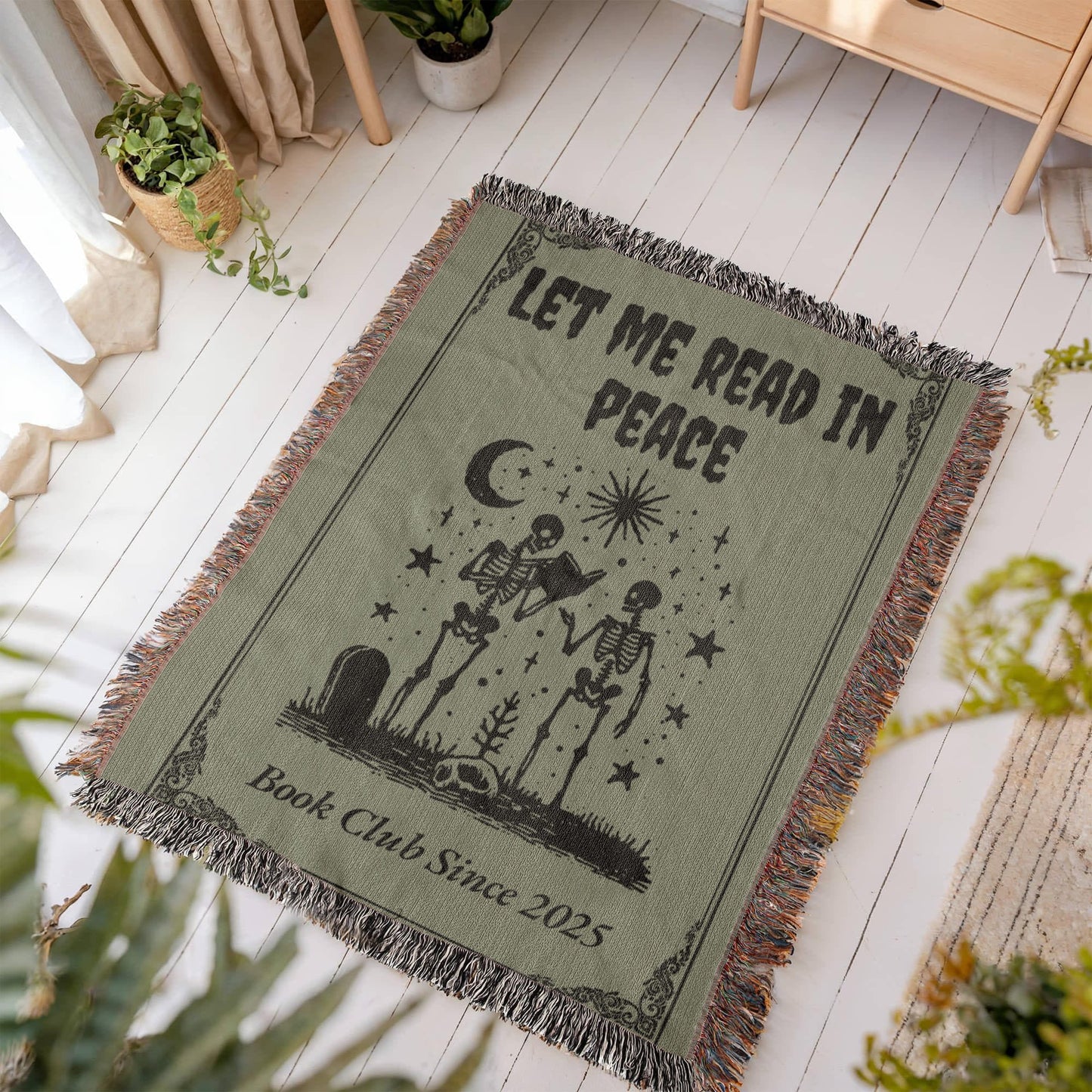 Book Club Woven Blanket