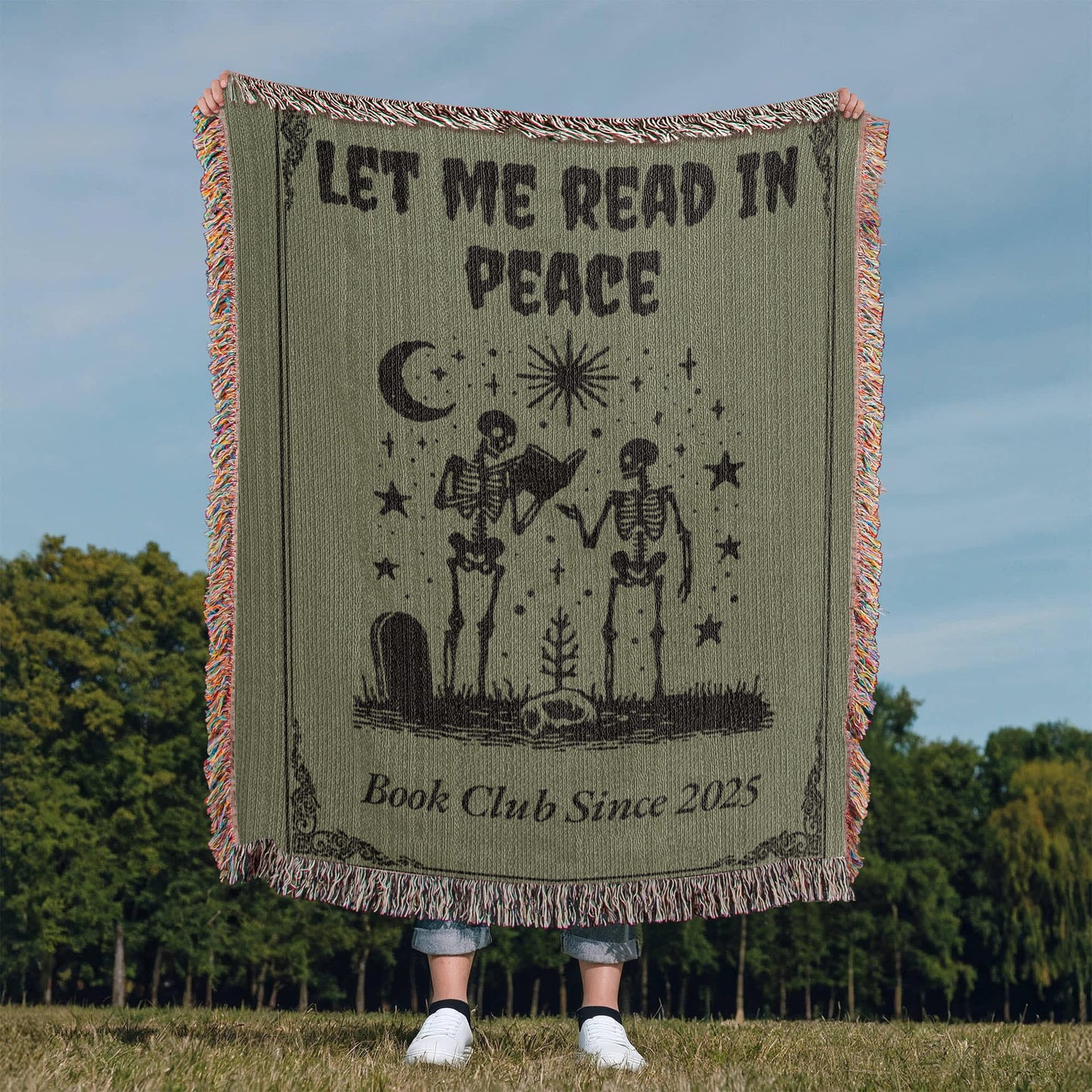 Book Club Woven Blanket