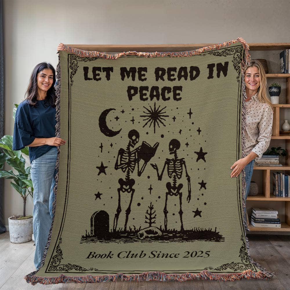 Book Club Woven Blanket