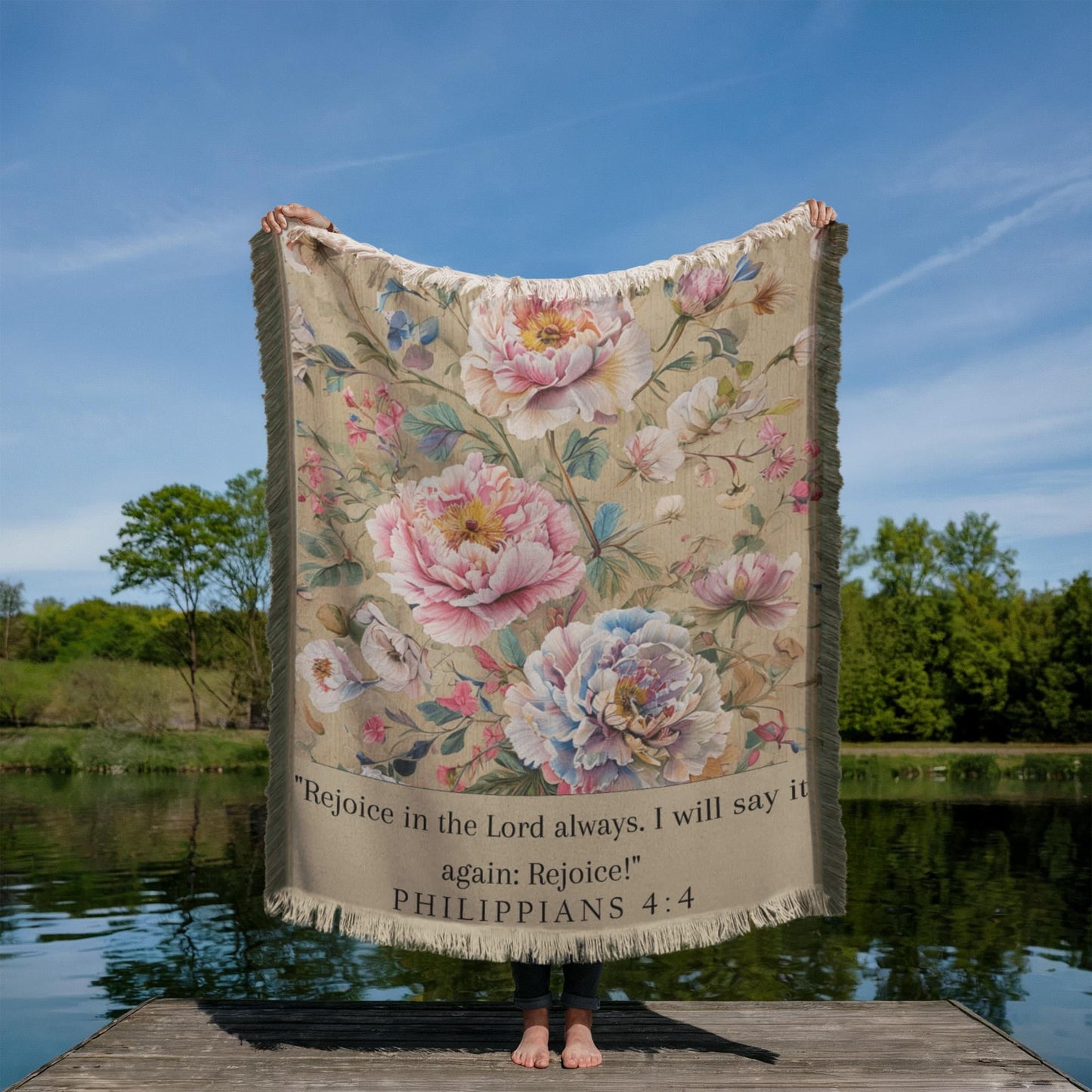 Christian Quote Blanket