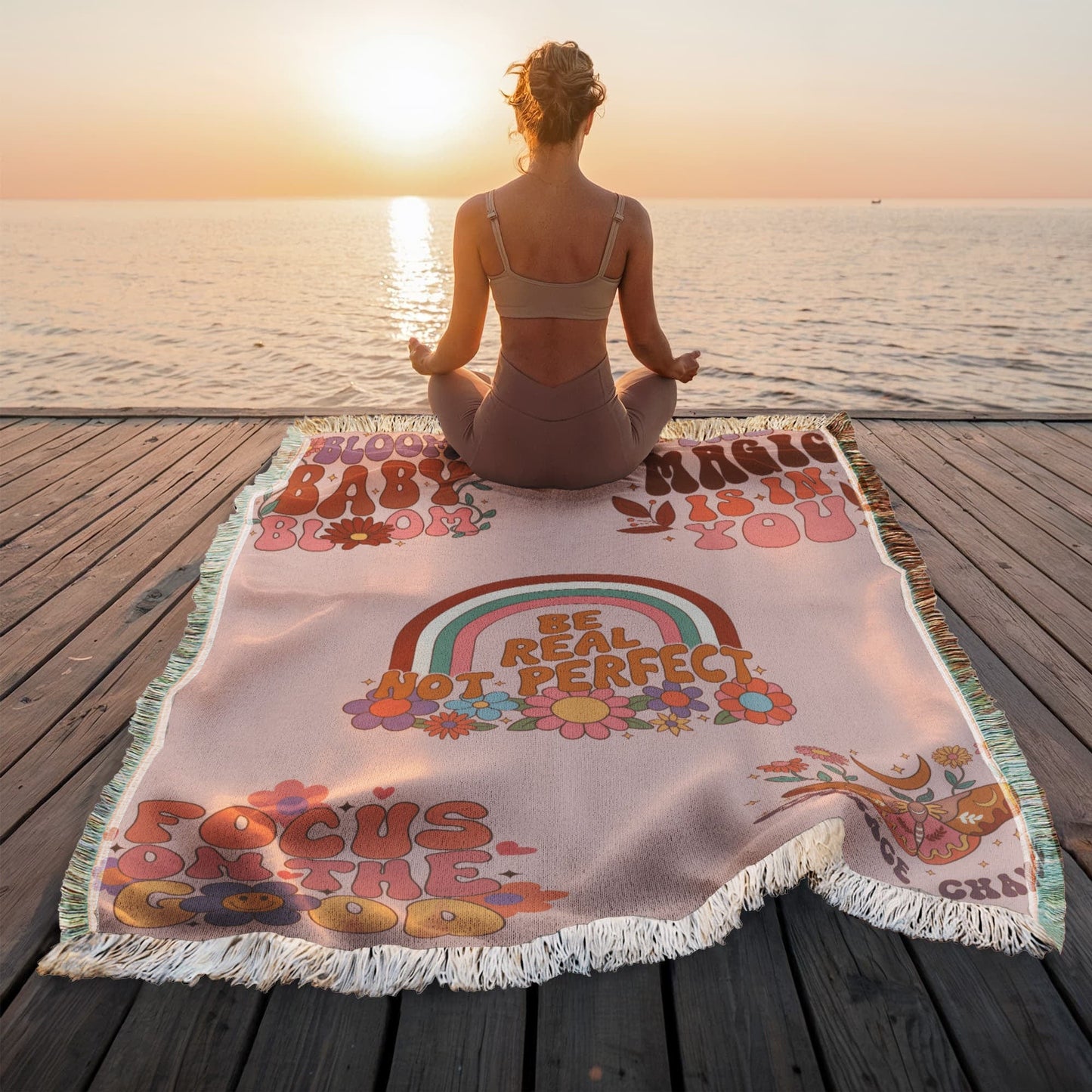 Daily Reminder Blanket, Positive Affirmation