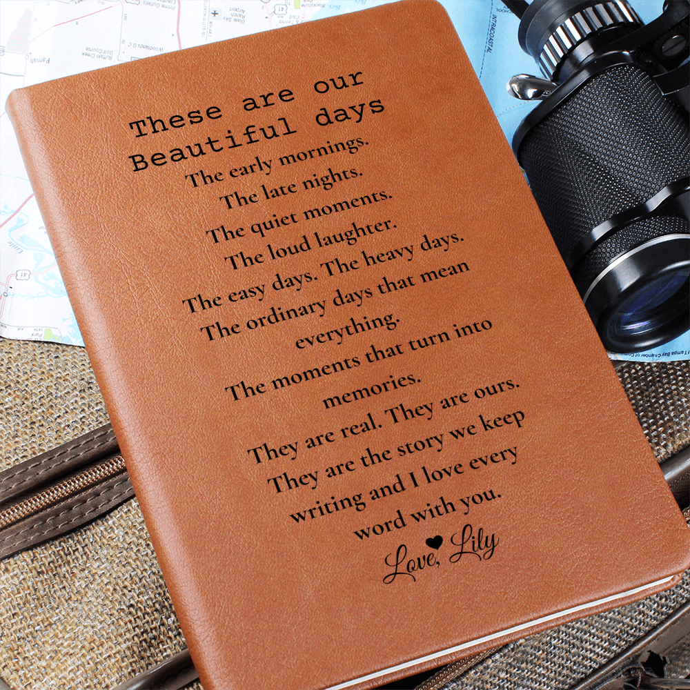 Romantic Journal For Husband Boyfriend