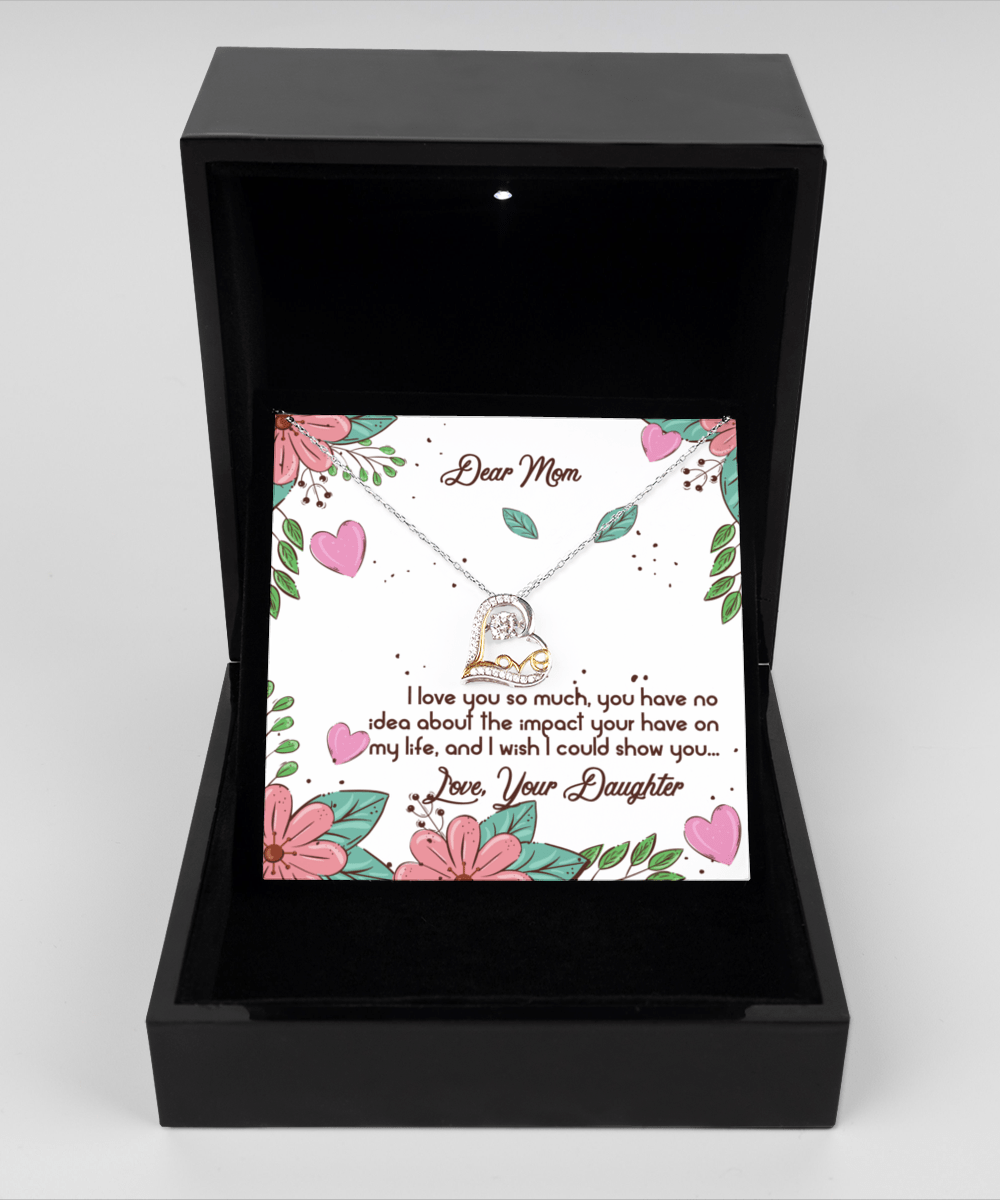 Love Necklace For Mom