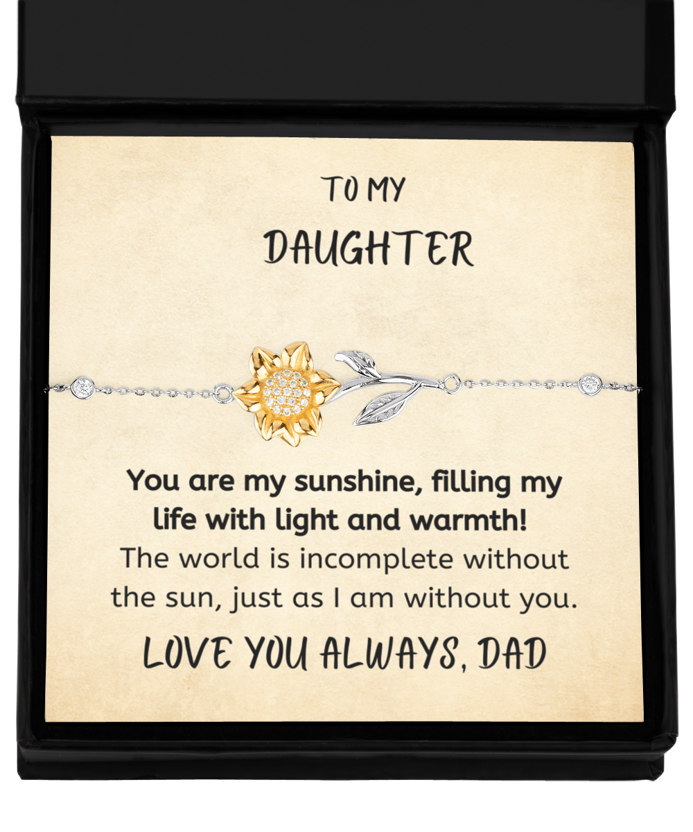 Sunshine Bracelet from Dad
