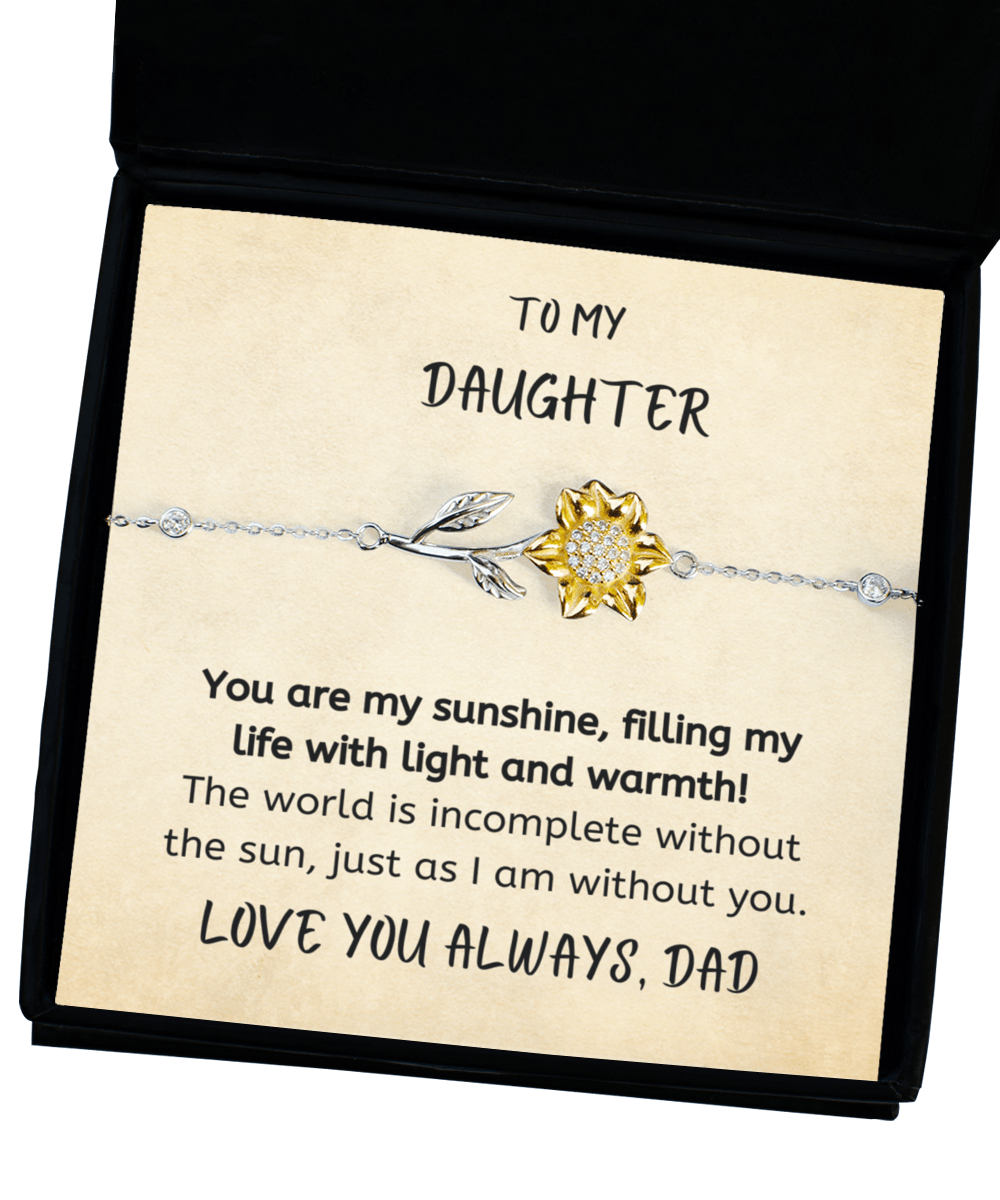 Sunshine Bracelet from Dad
