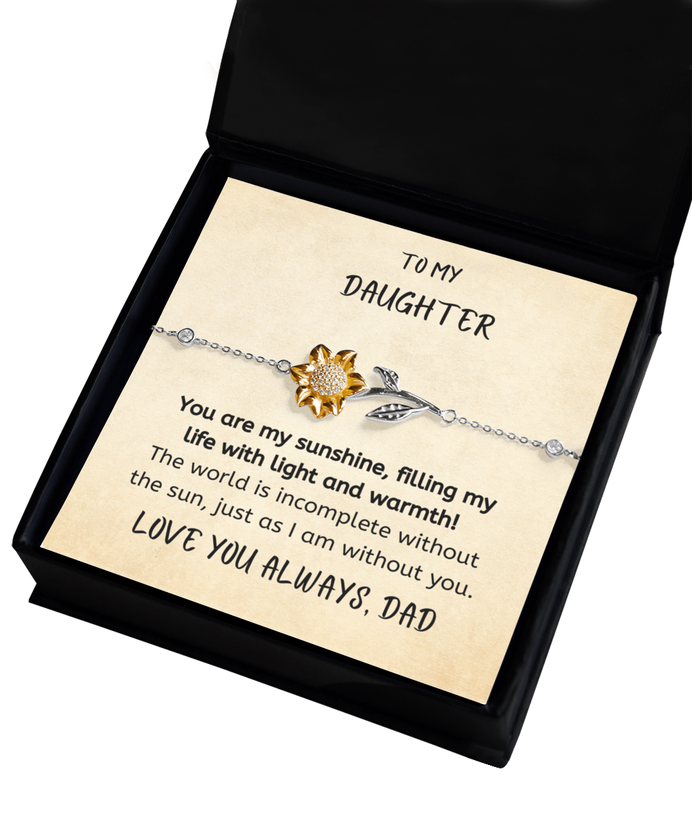 Sunshine Bracelet from Dad