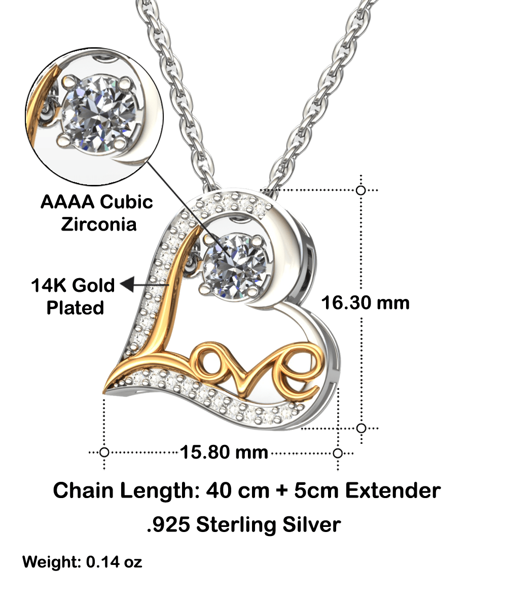 Love Necklace For Mom