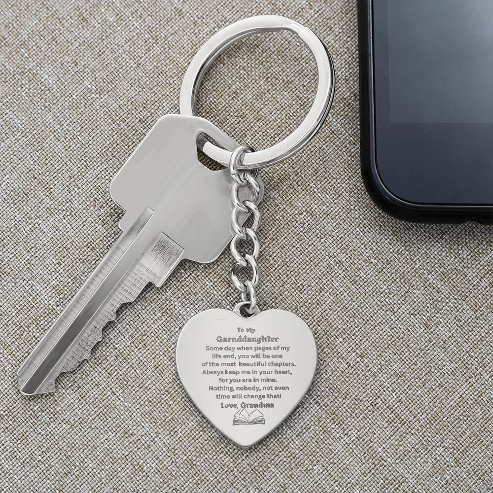 Granddaughter Keychain-Beautiful Chapter