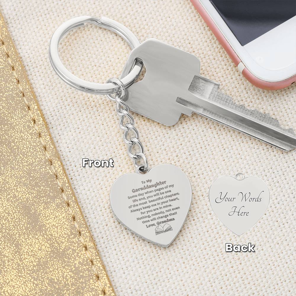 Granddaughter Keychain-Beautiful Chapter
