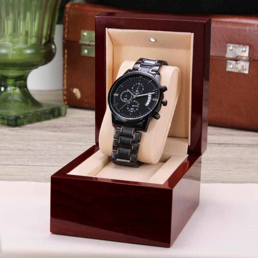 Customized  Engraved Watch for Men