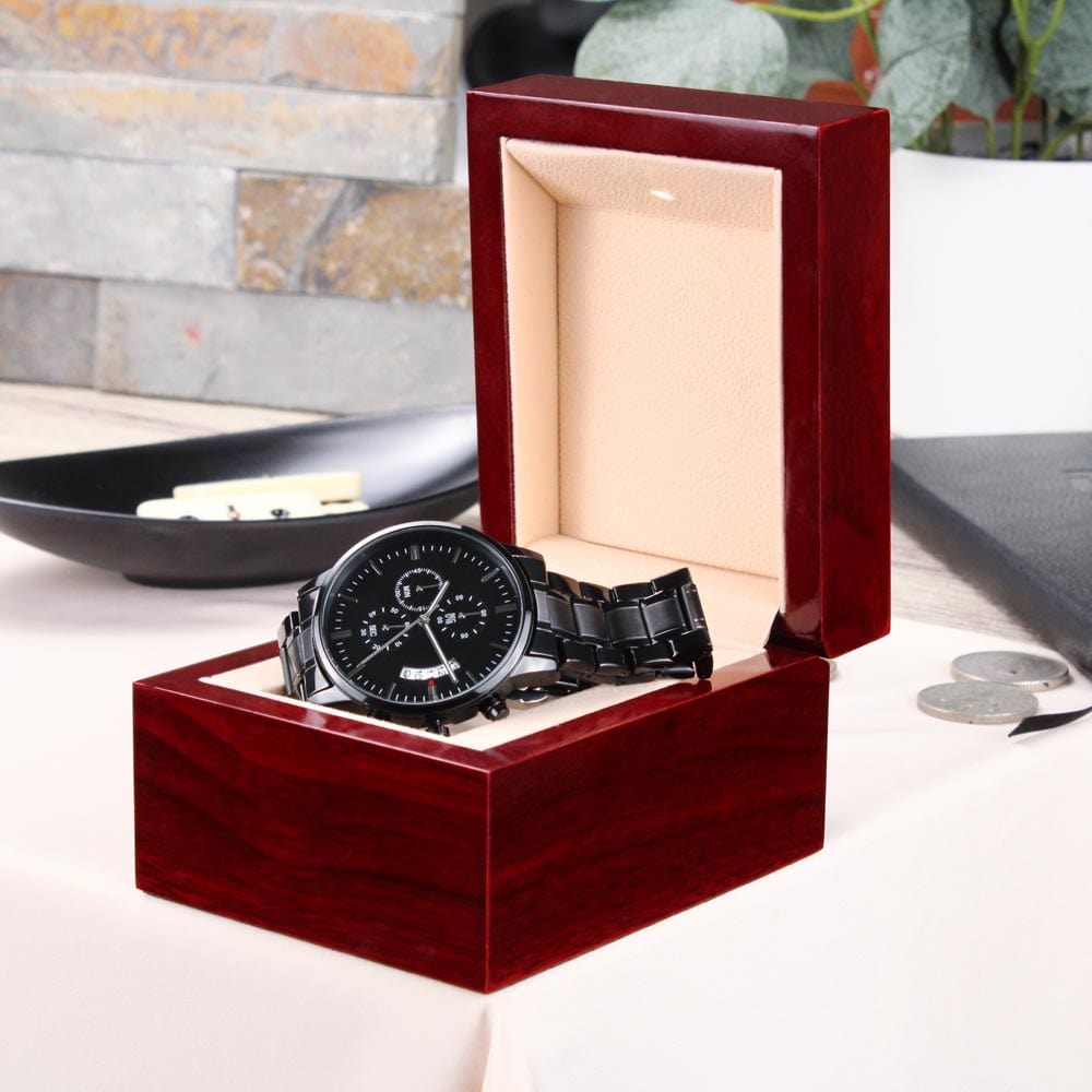 Customized  Engraved Watch for Men
