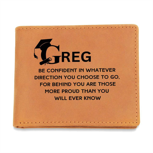 Customized Wallet Gift, Gift For Graduation