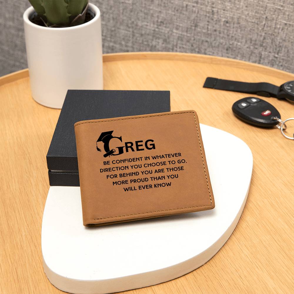 Customized Wallet Gift, Gift For Graduation