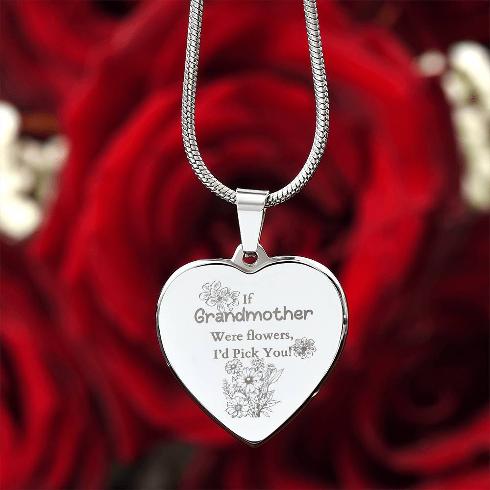 Grandmother Necklace Gift From Grandchild