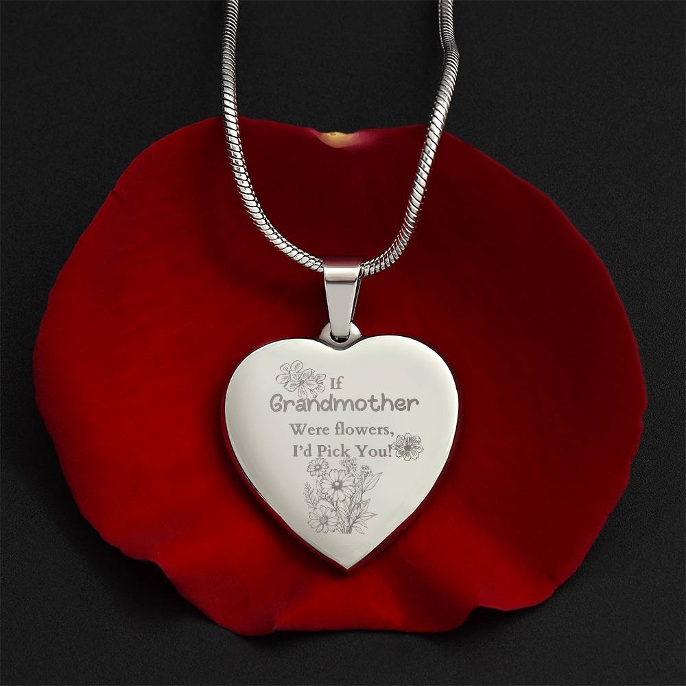 Grandmother Necklace Gift From Grandchild