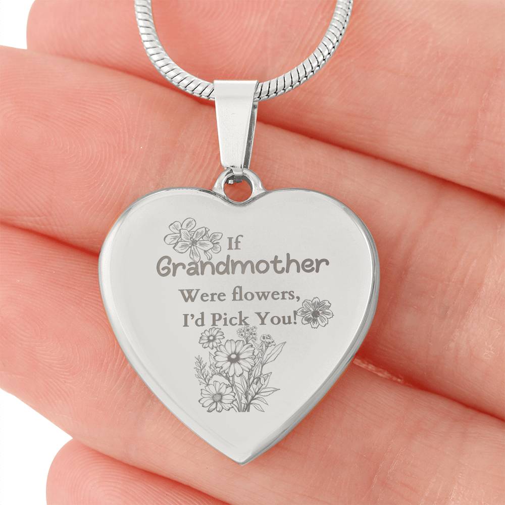 Grandmother Necklace Gift From Grandchild