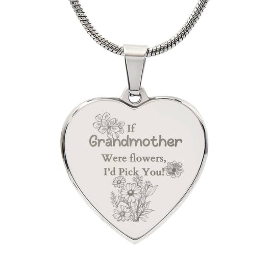 Grandmother Necklace Gift From Grandchild