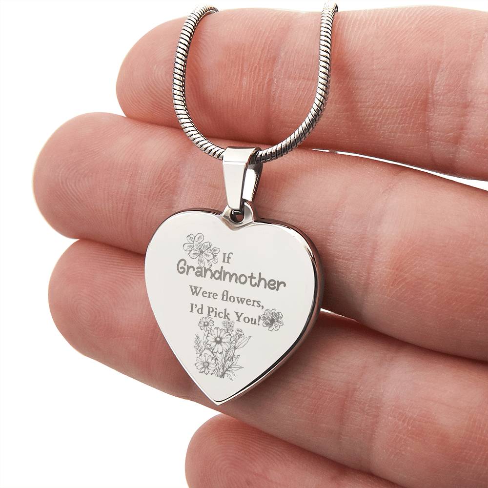 Grandmother Necklace Gift From Grandchild