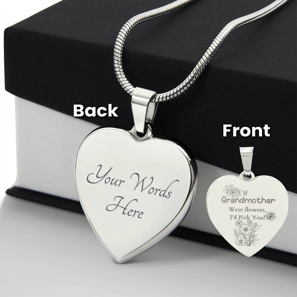 Grandmother Necklace Gift From Grandchild