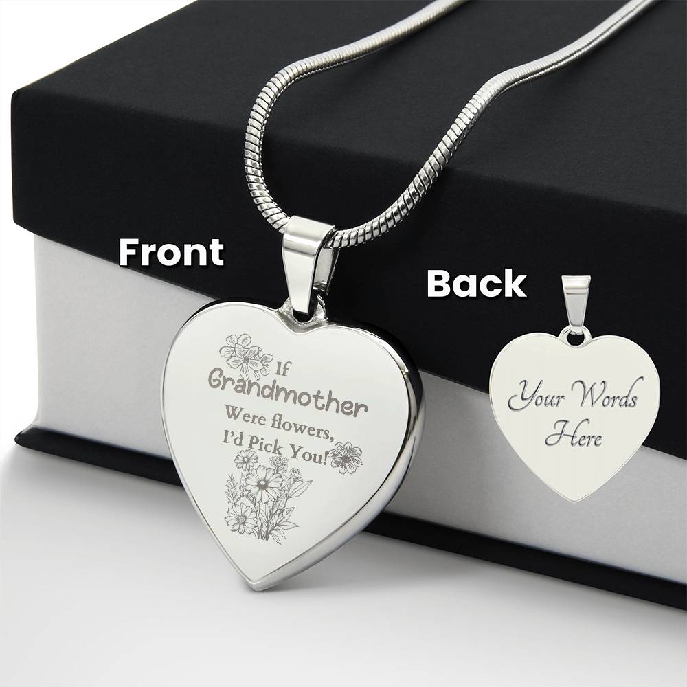 Grandmother Necklace Gift From Grandchild