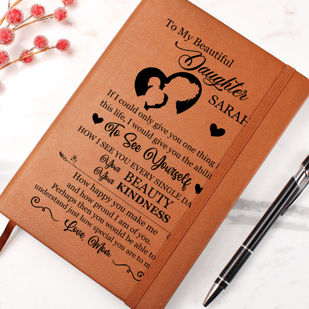 Daughter Journal Gift, Custom Journal