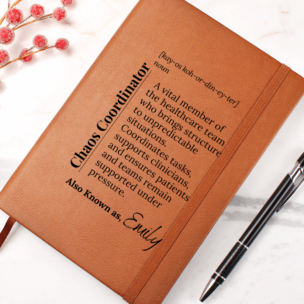 Healthcare Chaos Coordinator Journal