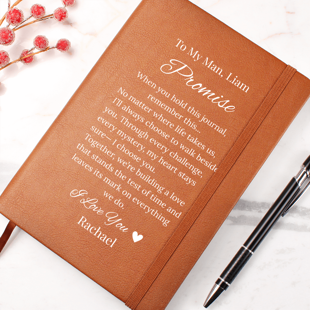 Custom Journal For Boyfriend Husband