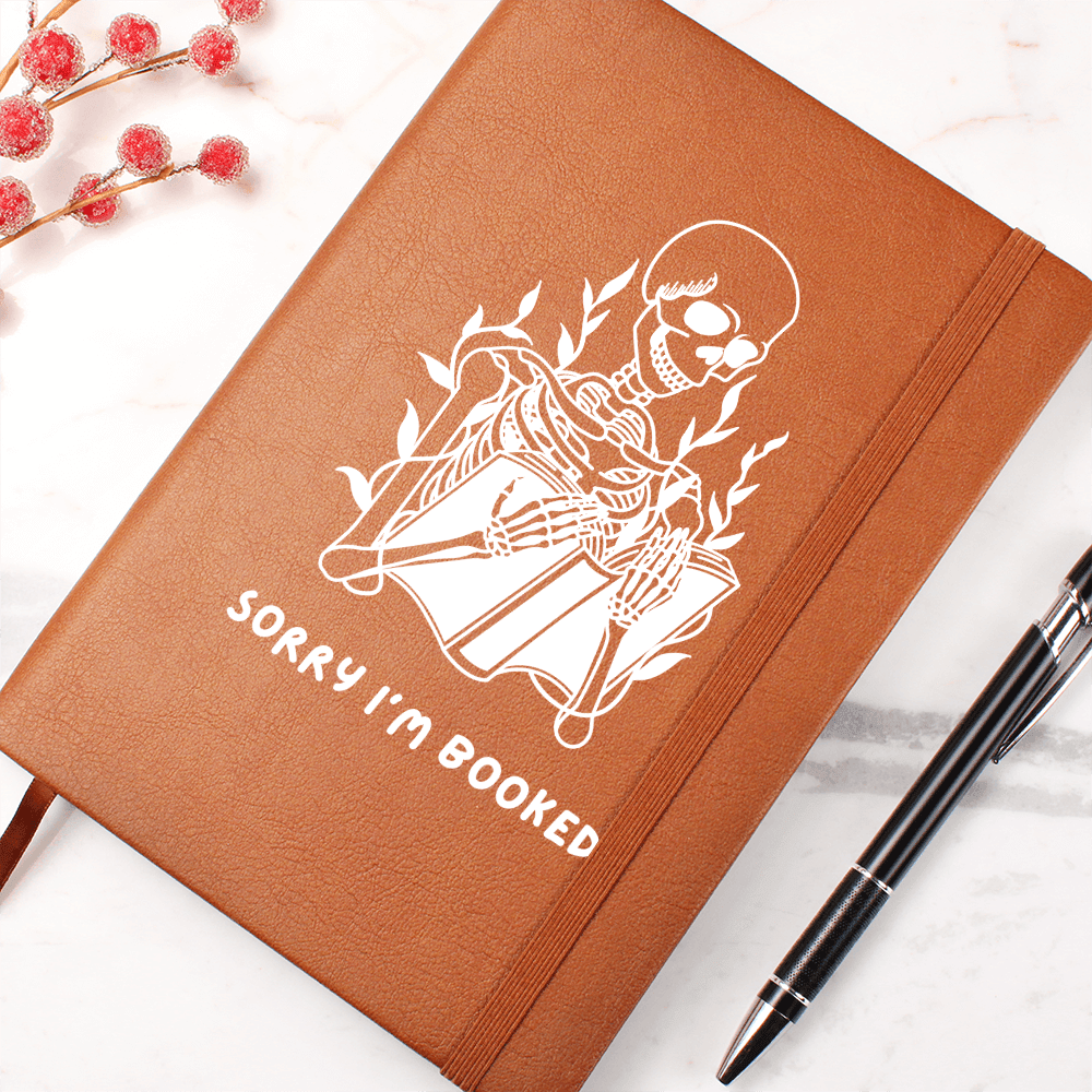 Bookworm  Custom Journal, Sorry I Am Booked Journal