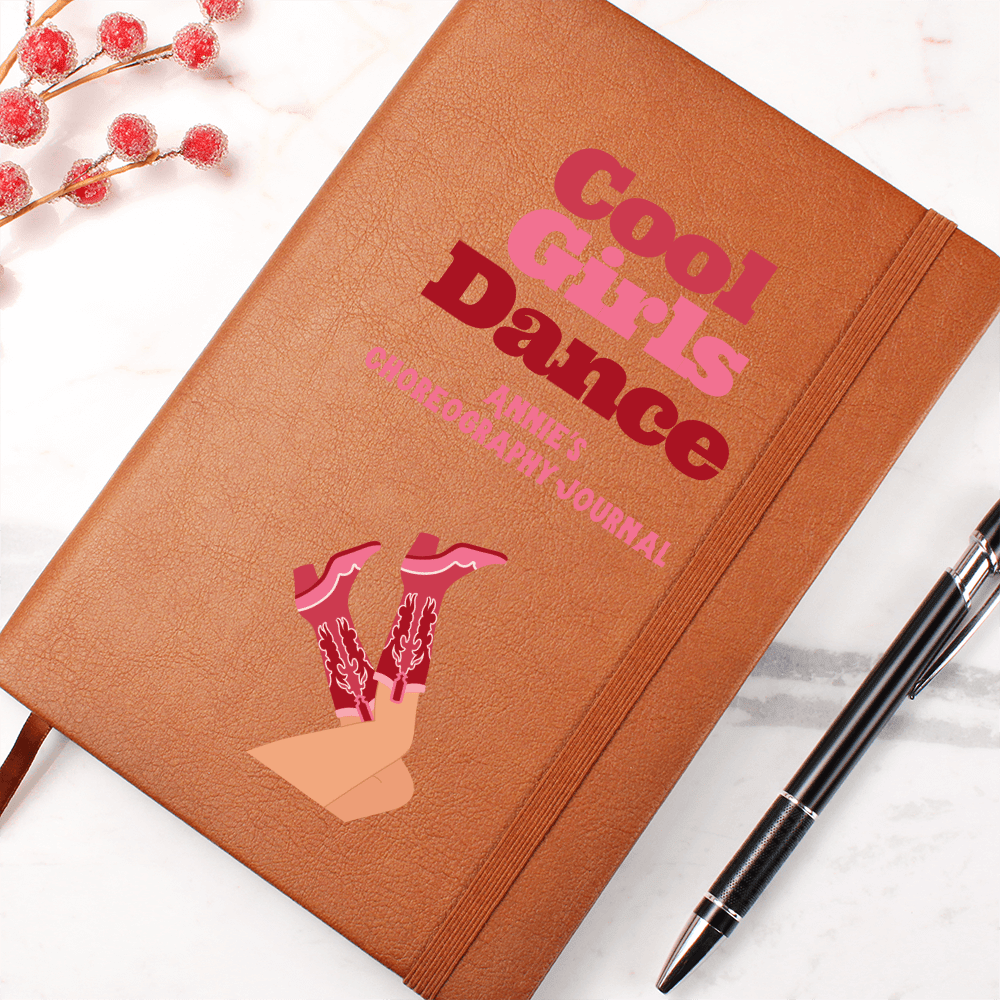Personalized Choreography Journal, Cool Girls Dance Journal