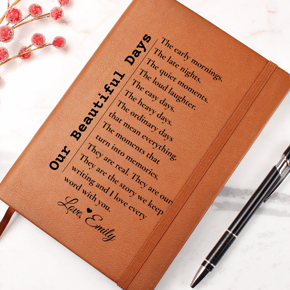 Our Beautiful Days Couples Journal