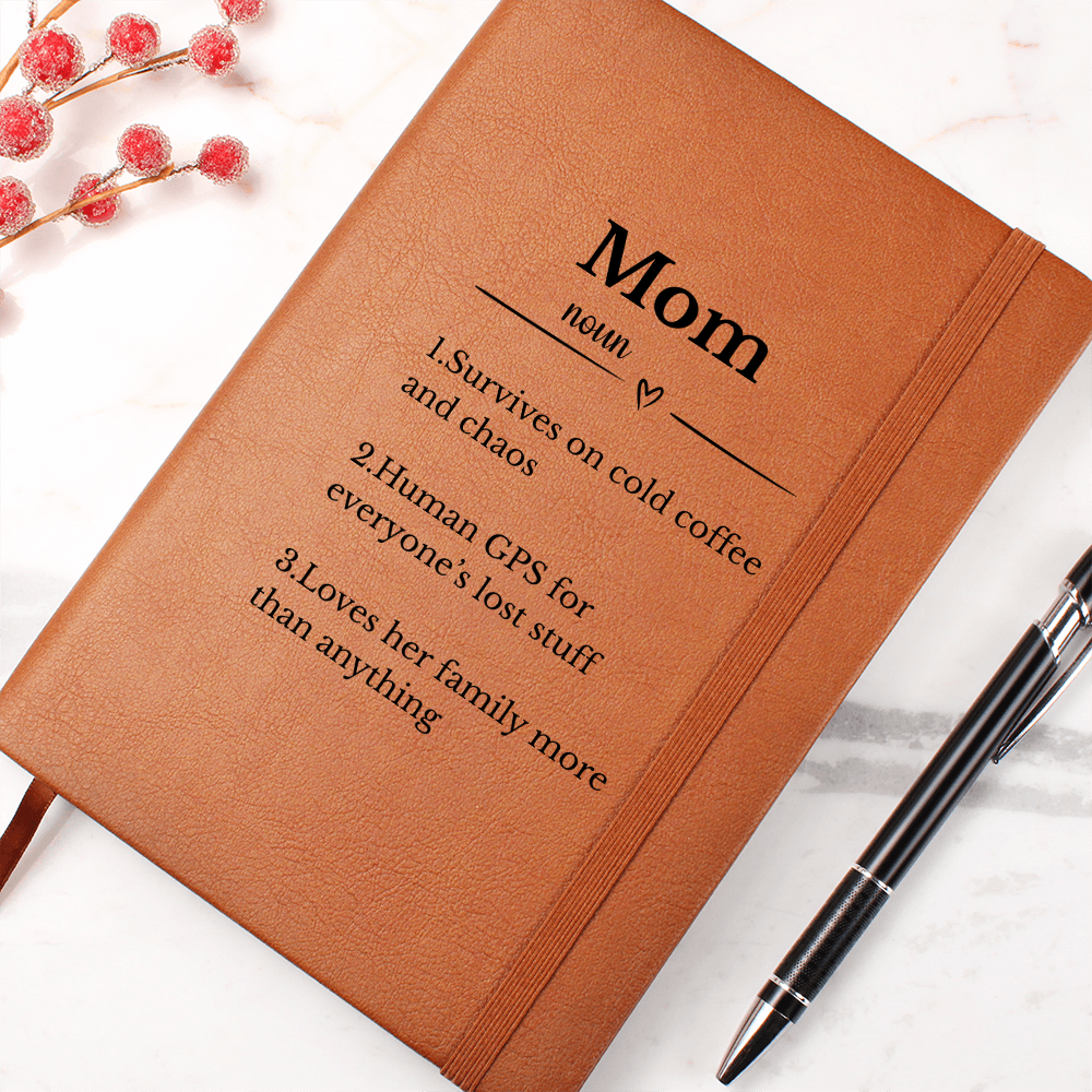 Custom Definition Journal For Mom, Funny Gift From Son Daughter