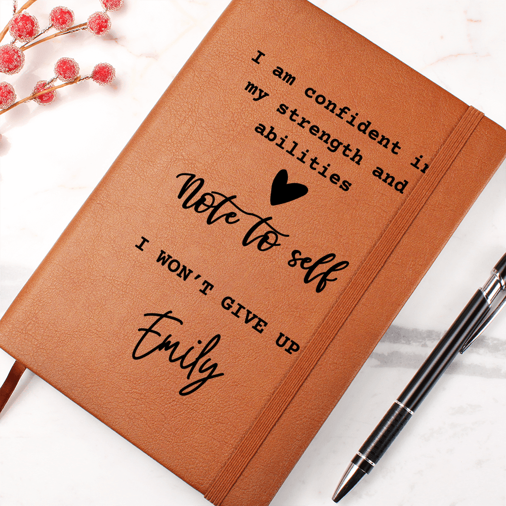Confidence Journal, Custom Journal