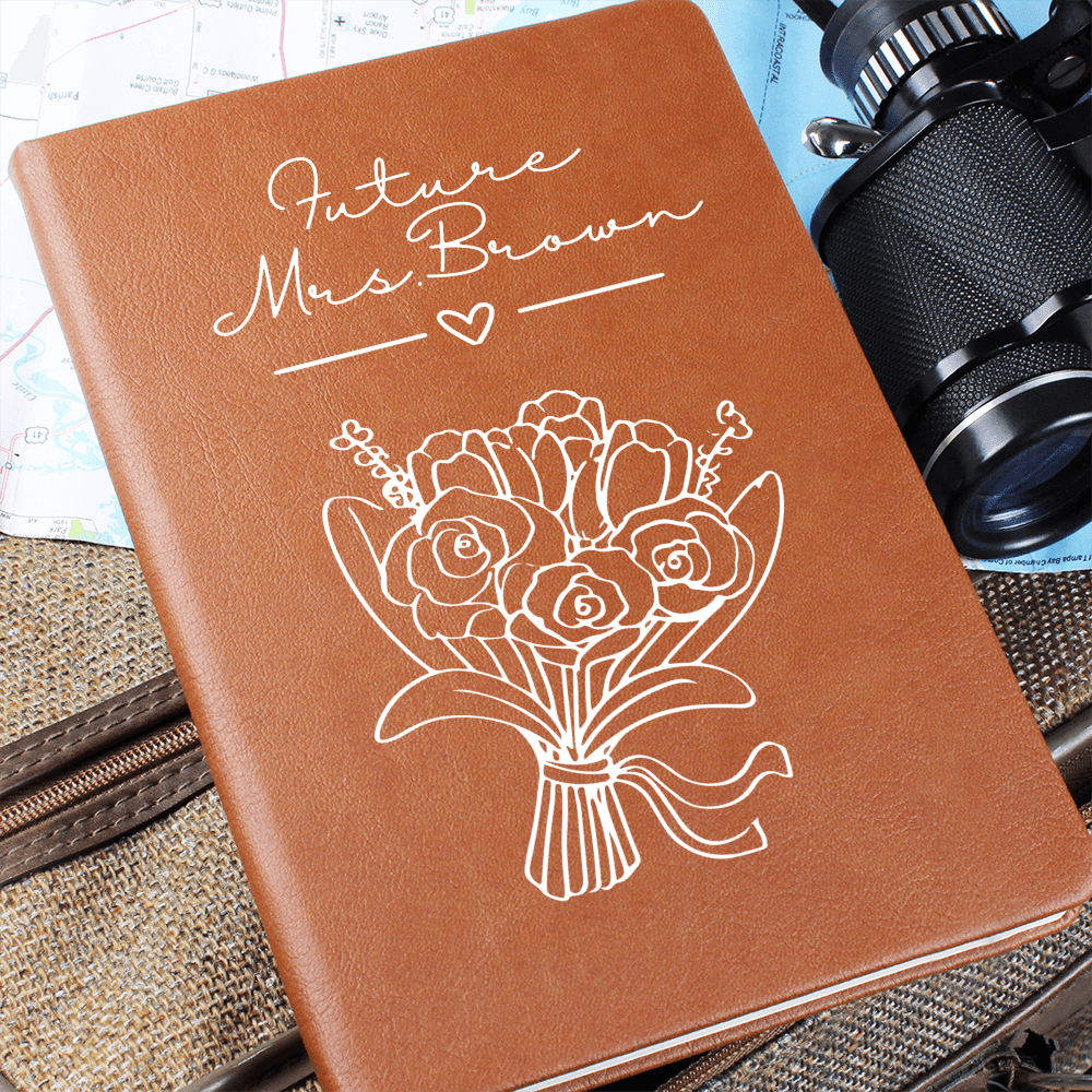 Custom Wedding Planning Journal, Custom Future Bride Journal