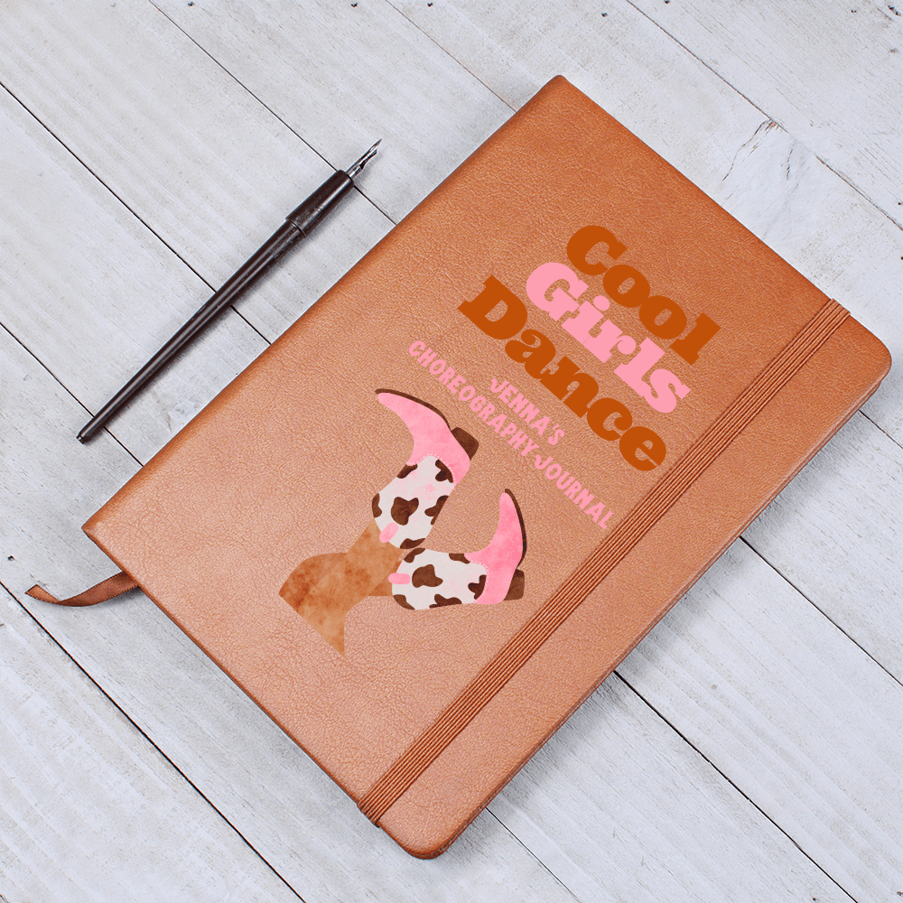 Custom Dance Choreography Journal