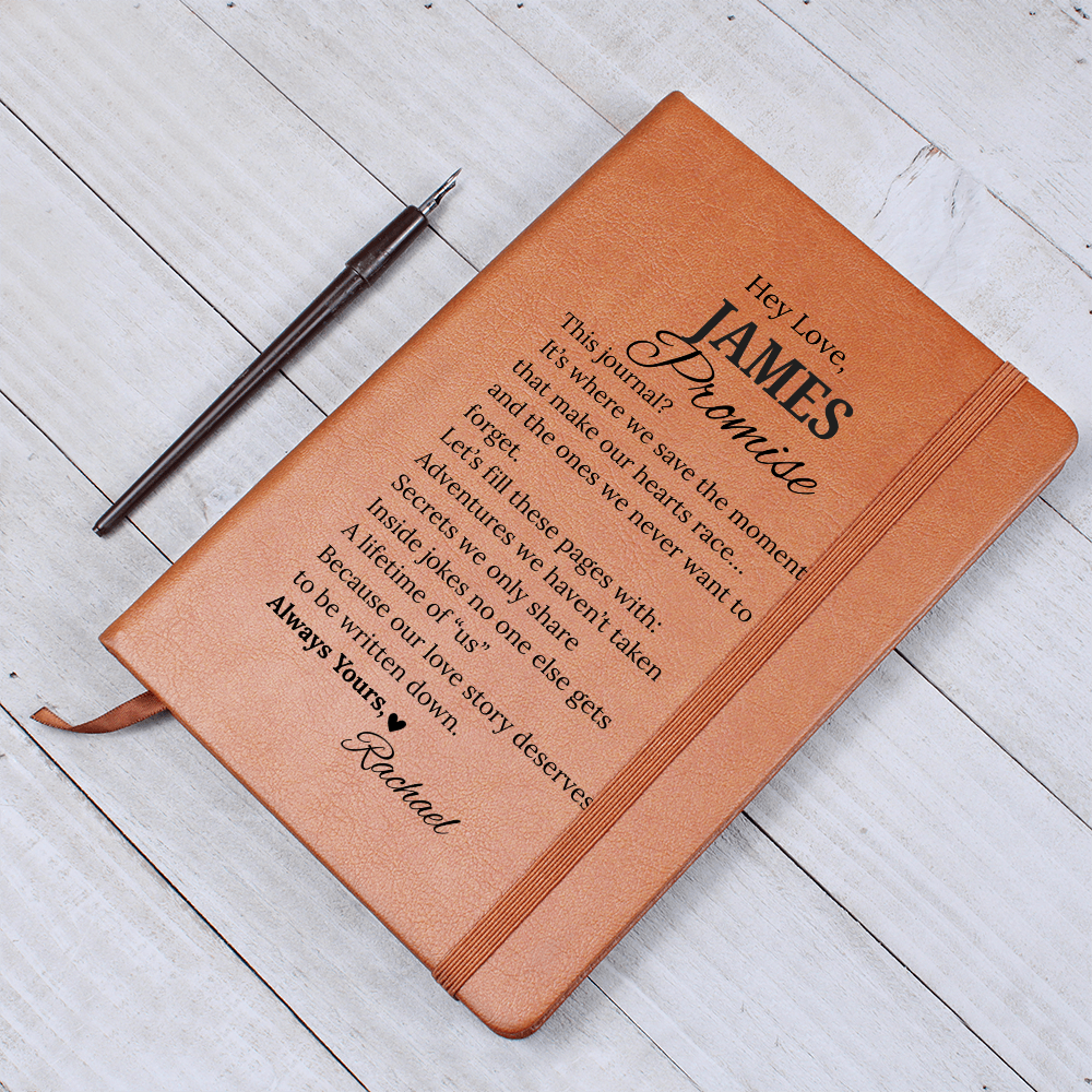 Promise Journal For Husband Boyfriend