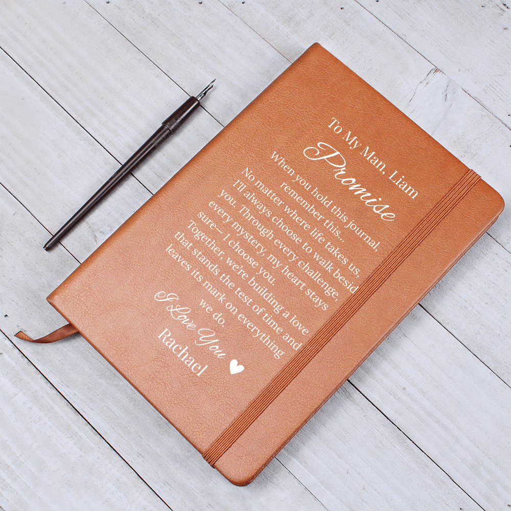 Custom Journal For Boyfriend Husband