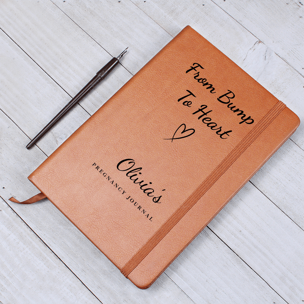 Personalized Pregnancy Journal Gift