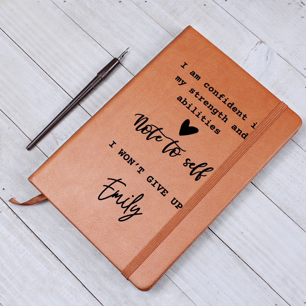 Confidence Journal, Custom Journal