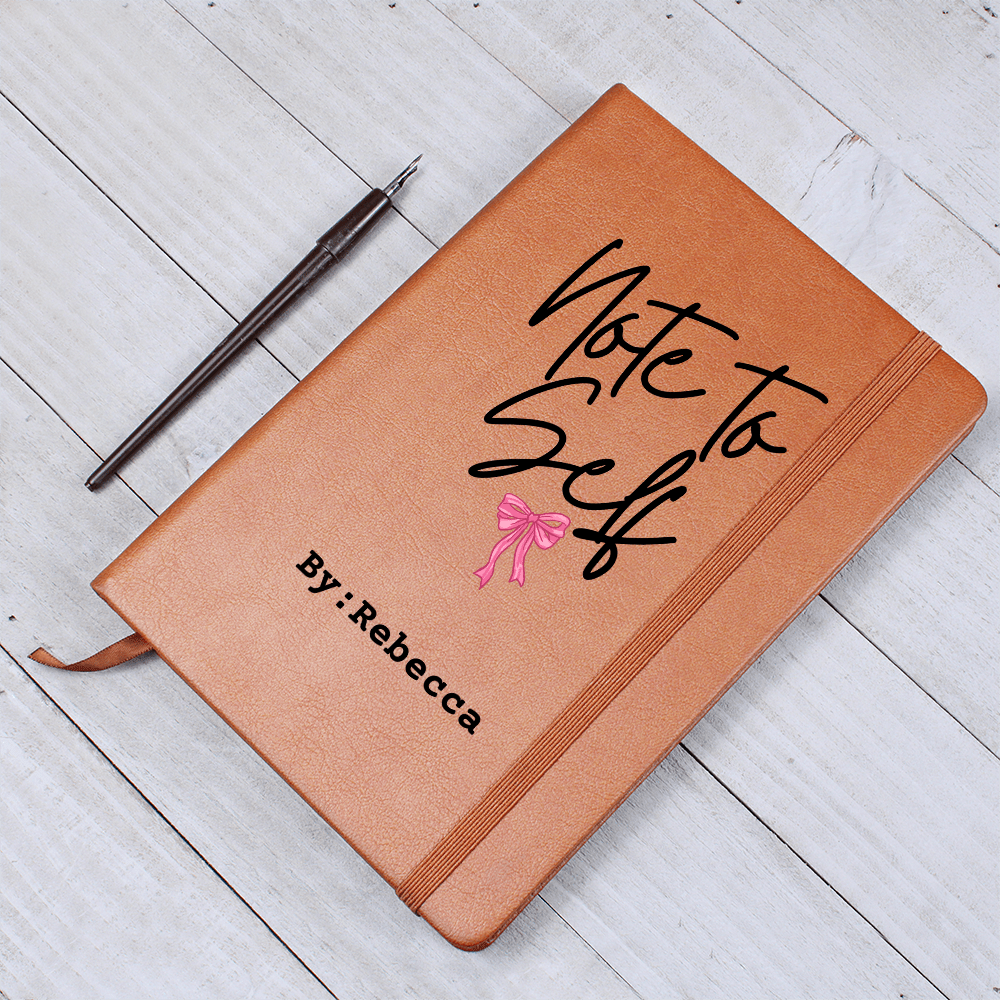 Note To Self Bow Journal