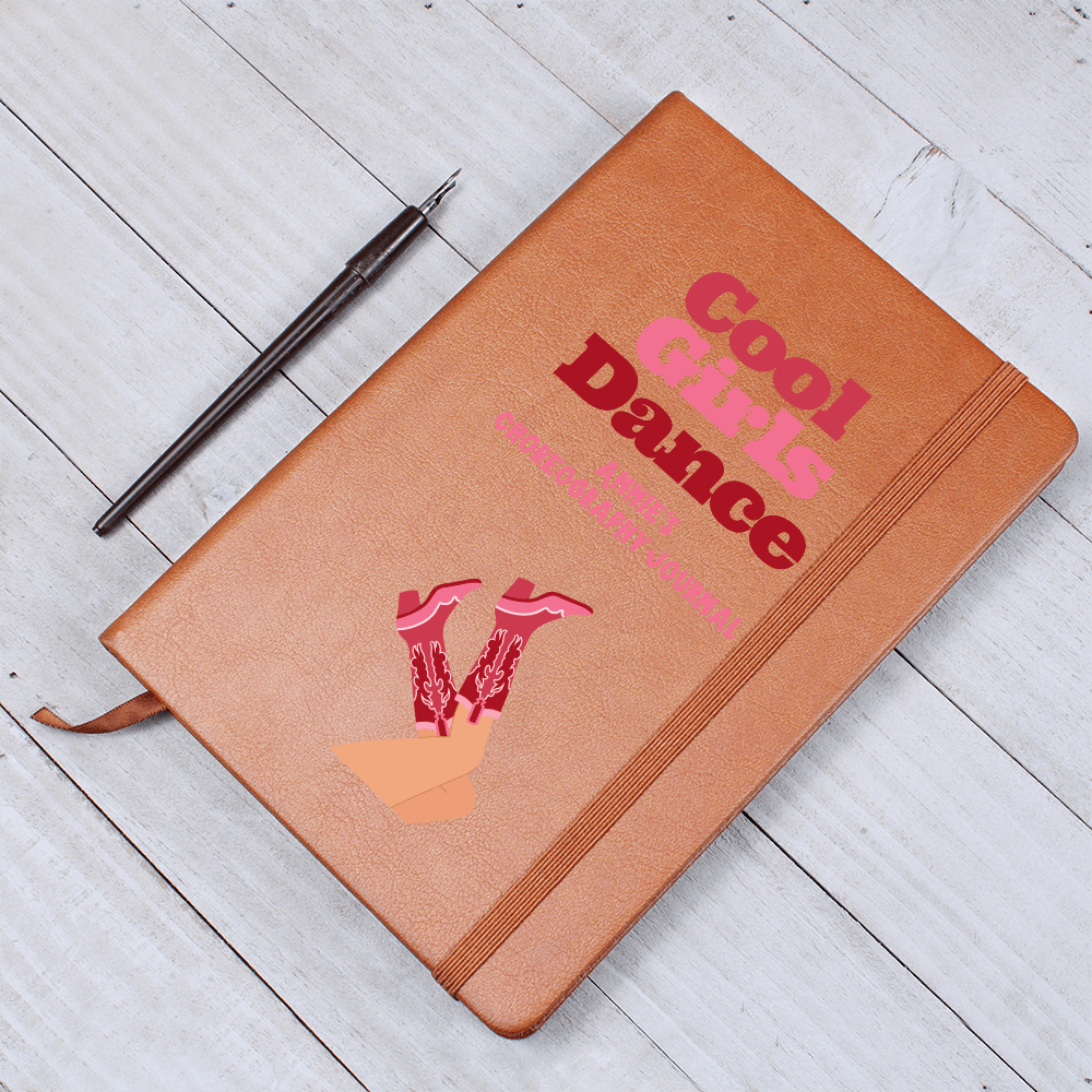 Personalized Choreography Journal, Cool Girls Dance Journal