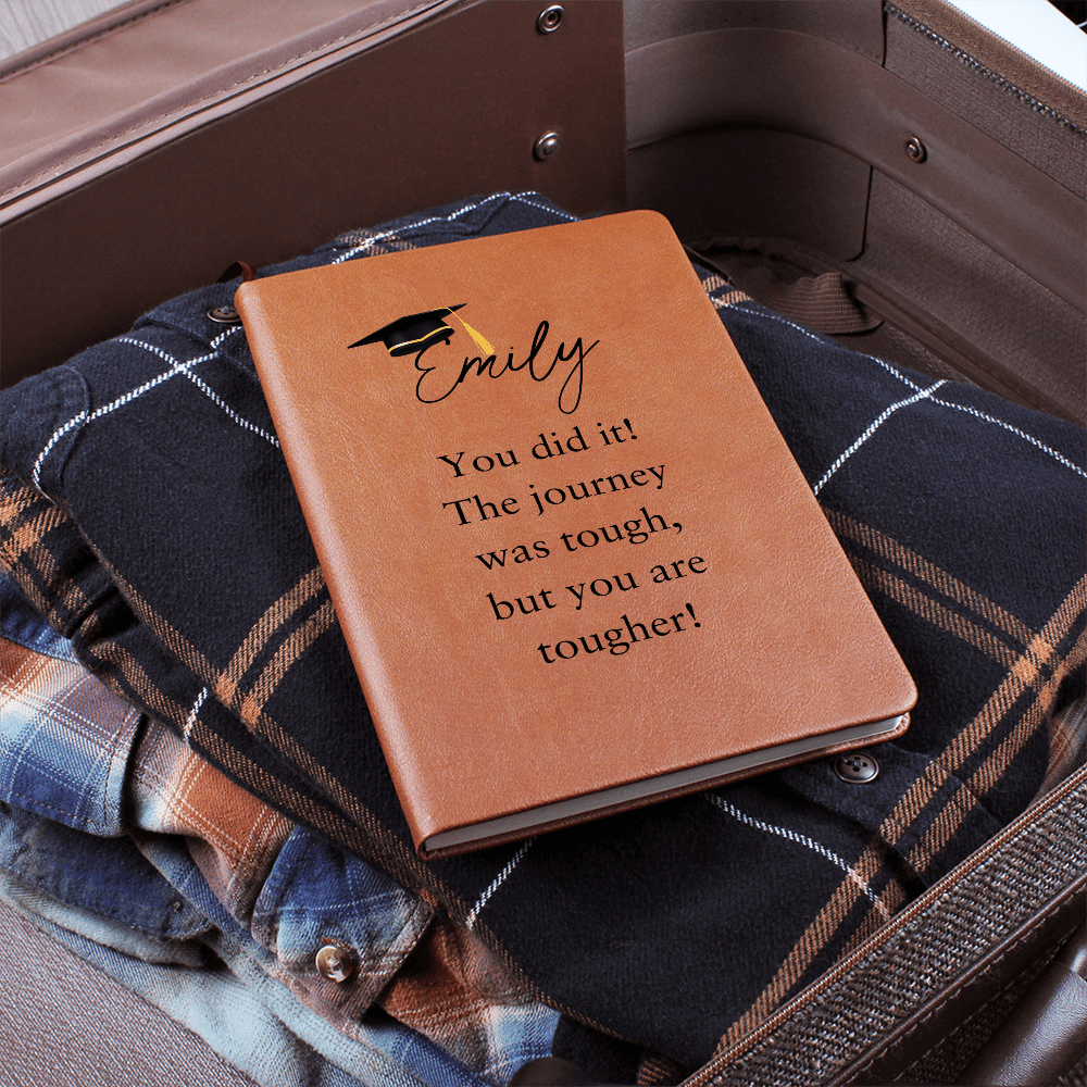 Custom Journal For Graduate, You did it! The journey was tough, but you are tougher
