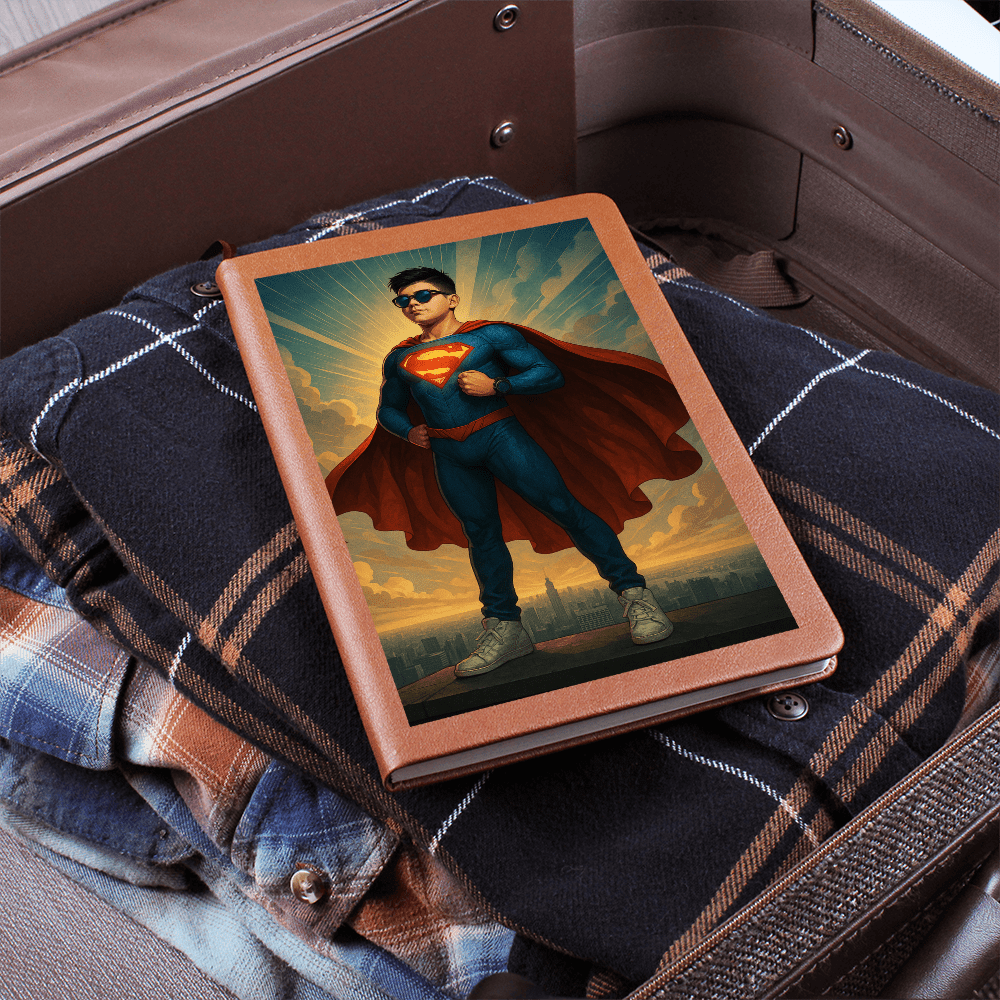 Super Hero style Custom Journal