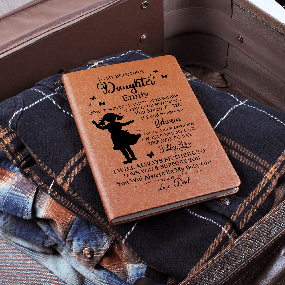 Personalized Daughter Journal From Dad