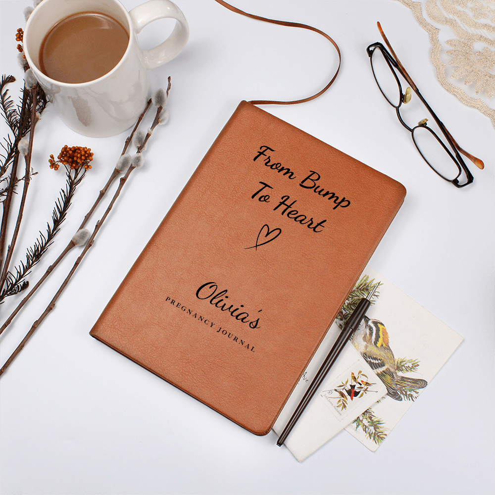 Personalized Pregnancy Journal Gift