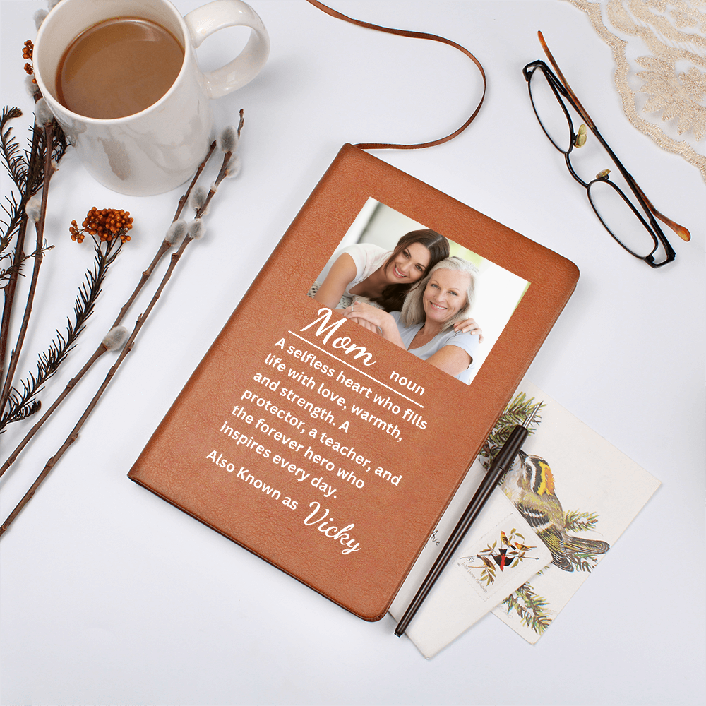 Custom Photo Journal For Mom From Daughter
