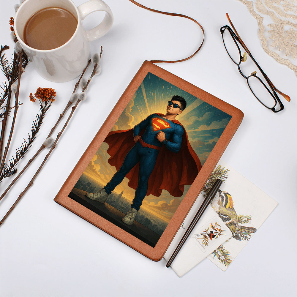 Super Hero style Custom Journal