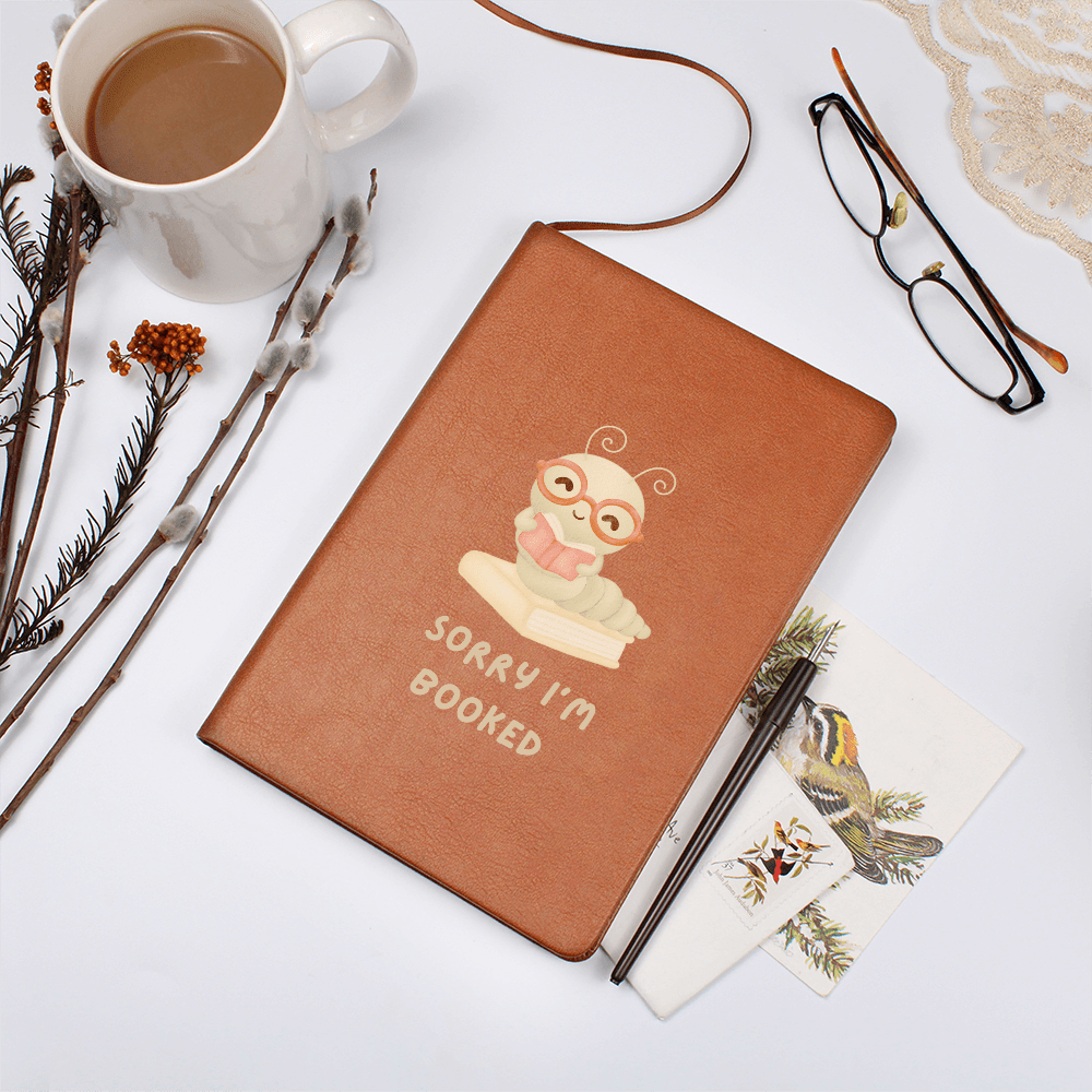 Custom Bookworm Funny Journal, Sorry I'm Booked Journal