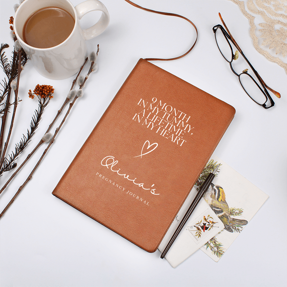 Custom Pregnancy Journal Gift