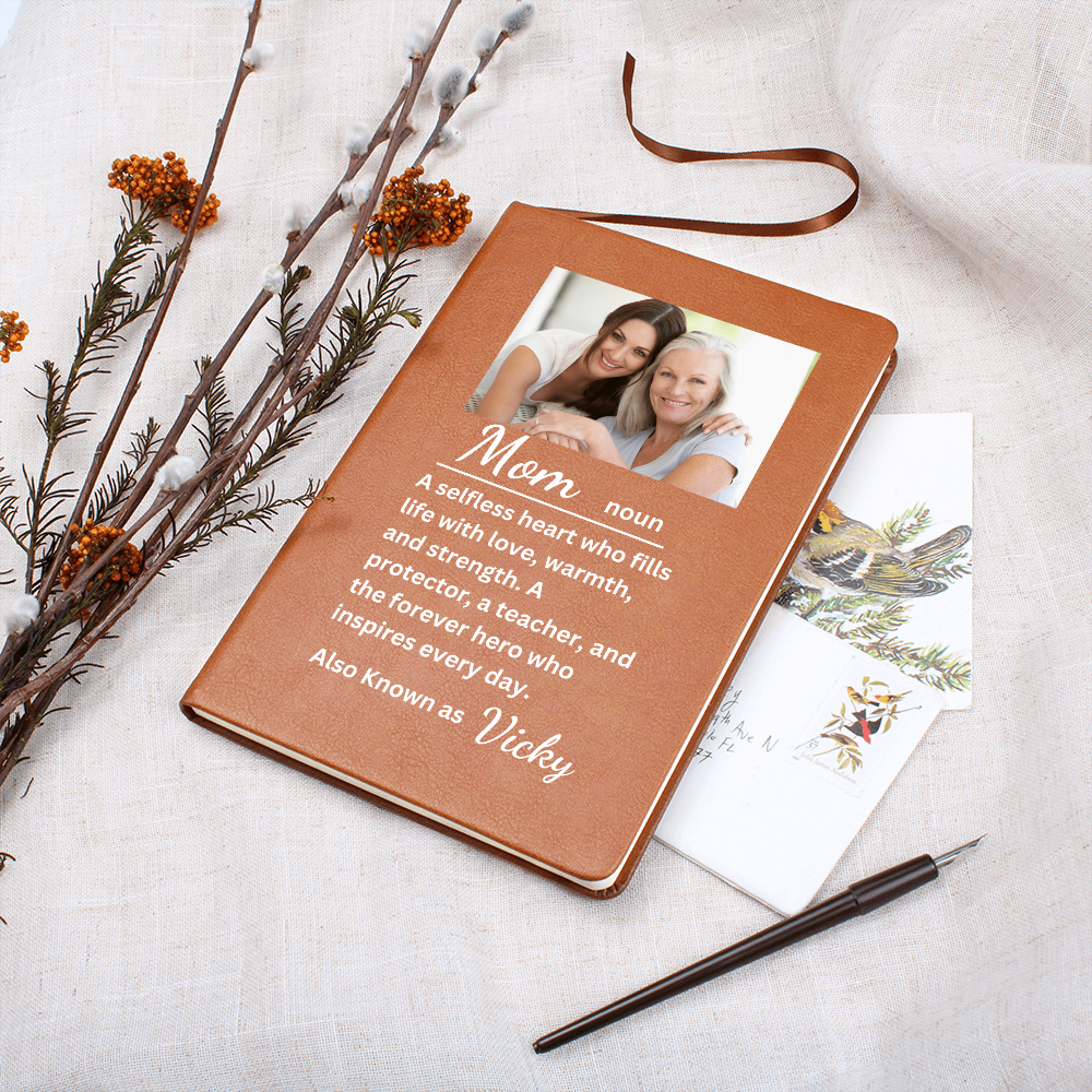 Custom Photo Journal For Mom From Daughter